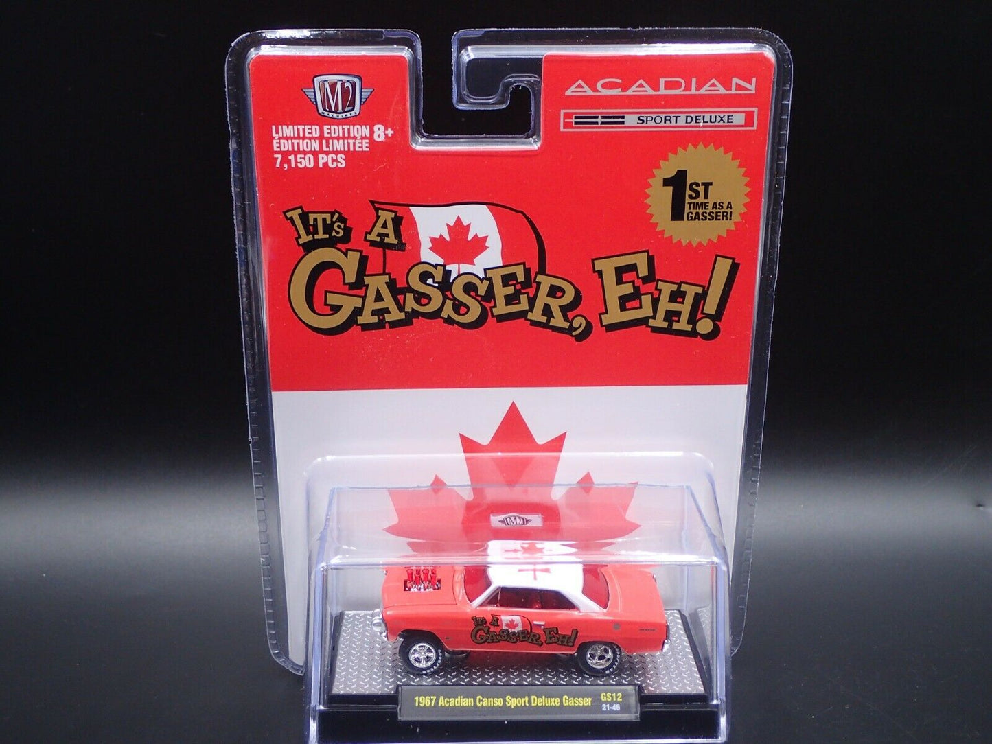 2022 M2 MACHINES 1967 ACADIAN CANSO SPORT DELUXE GASSER GS12