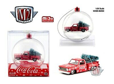 M2 MACHINES 1/64 MIJO 1974 CHEVY STEPSIDE COKE ORNAMENT MIJO HOBBY EXCLUSIVE