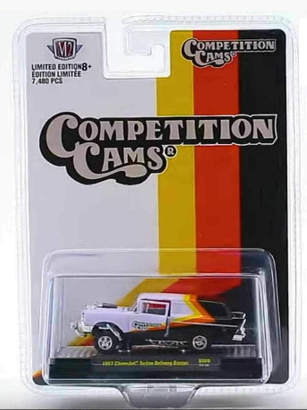 M2 MACHINES 1/64 HOBBY EXCLUSIVE 1957 CHEVROLET SEDAN DELIVERY COMPETITION CAMS GS09
