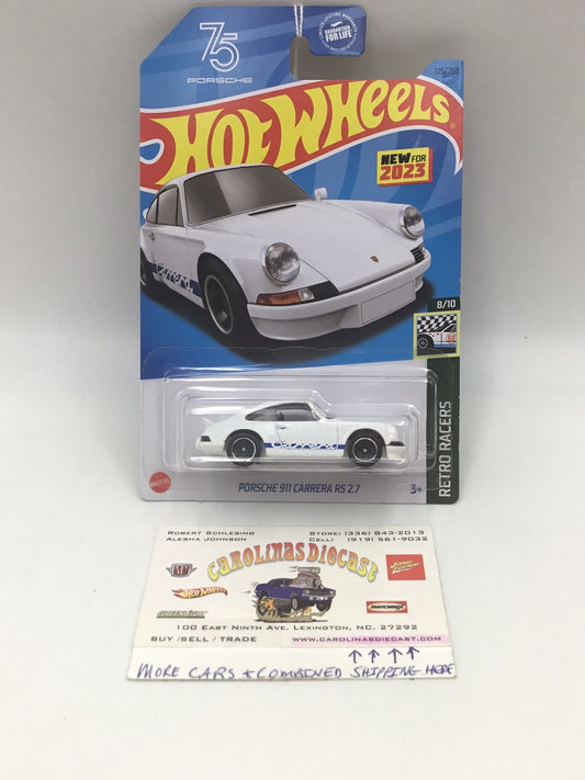 2023 hot wheels F case #125 Porsche 911 Carrera RS 2.7 Porsche 75 101F