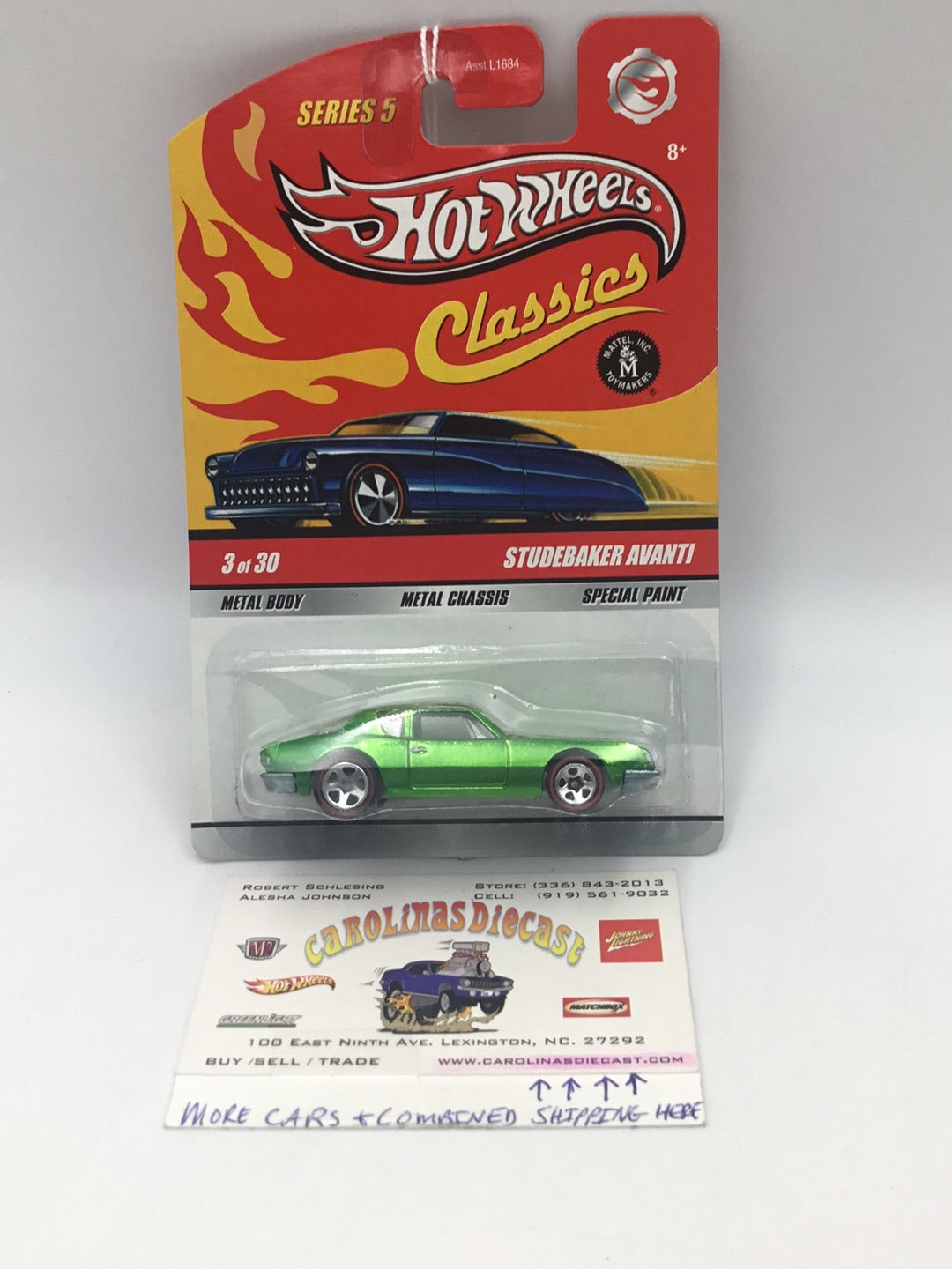 Hot wheels classics series 5 Studebaker Avanti