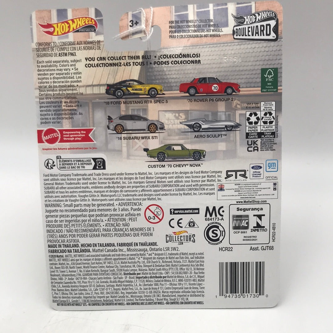 Hot Wheels Boulevard #65 Custom  70 Chevy Nova Walmart exclusive B1