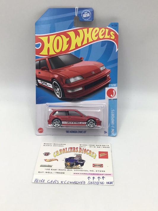 2023 hot wheels D case #96 90 Honda Civic EF 77B