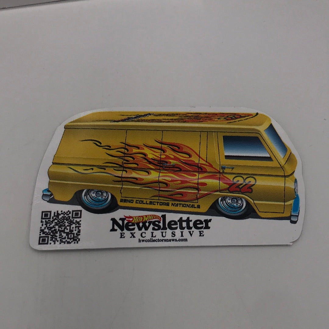 Hot Wheels 2022 Charlotte buy National Convention Newsletter Exclusive Dodge A100