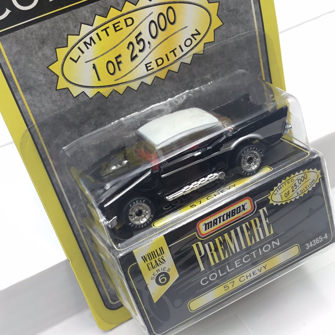 Matchbox Premiere series 6 ‘57 Chevy black 5C1