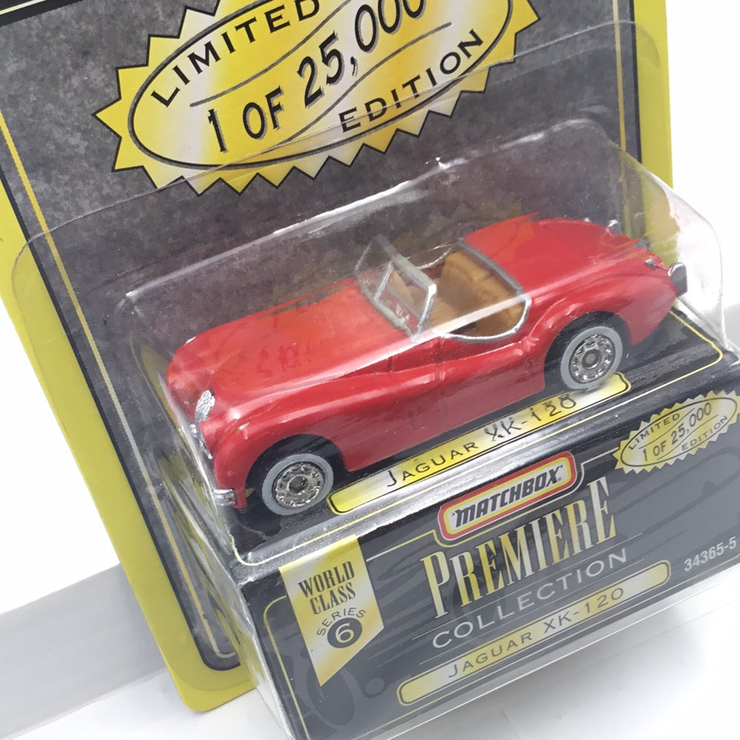 Matchbox Premiere series 6 Jaguar XK-120 red 5E1