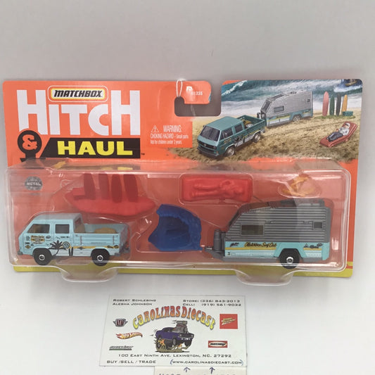 Matchbox Hitch & Haul MBX Wave Rider variation A items in truck 4/8