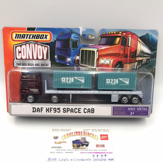 Matchbox Convoy Daf XF95 Space Cab Cargo couriers Vhtf R6