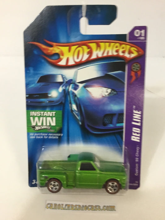2006 Hot Wheels #96 Custom ‘69 Chevy  (AA4)