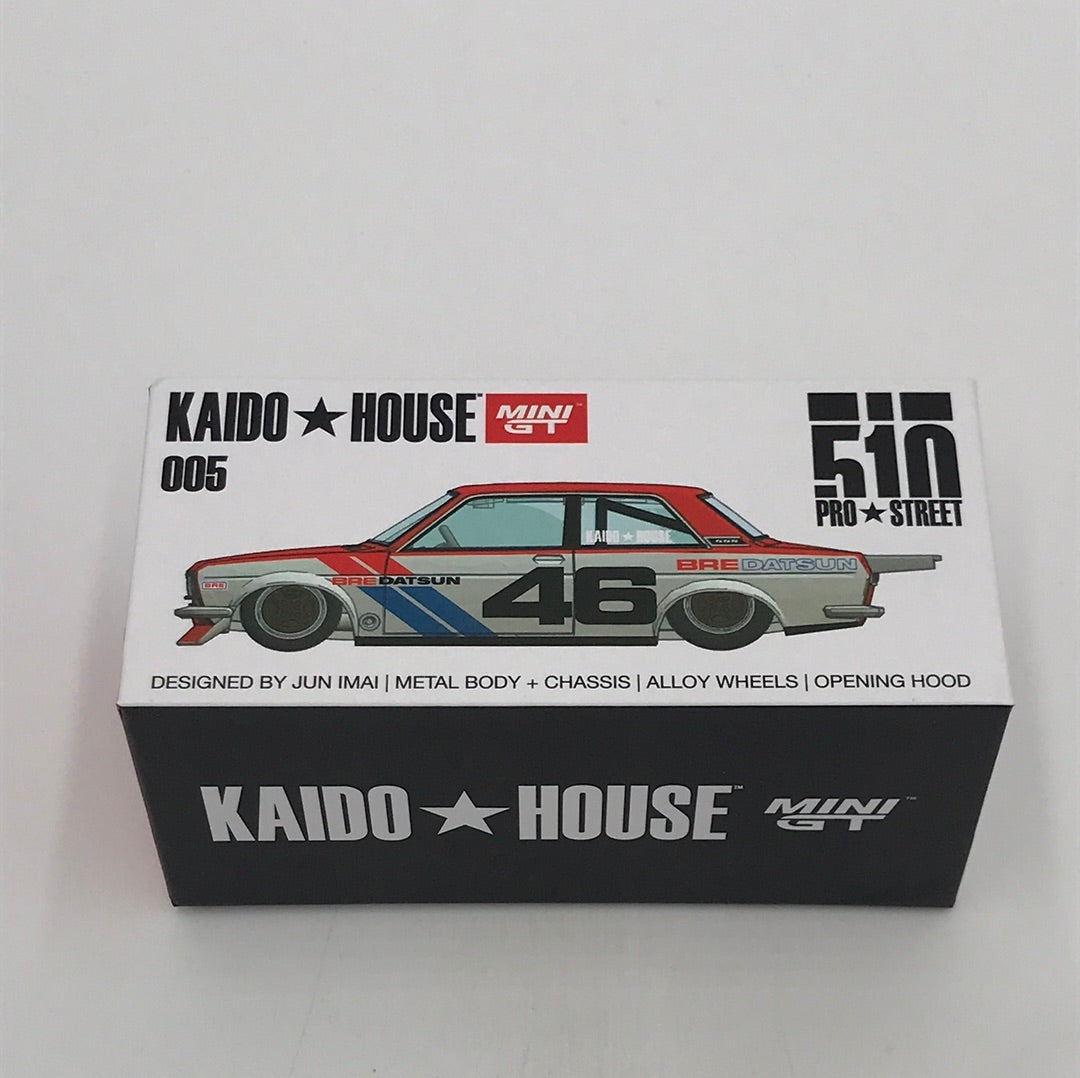 Mini GT Kaido House 1:64 510 Pro Street Bre version A 005