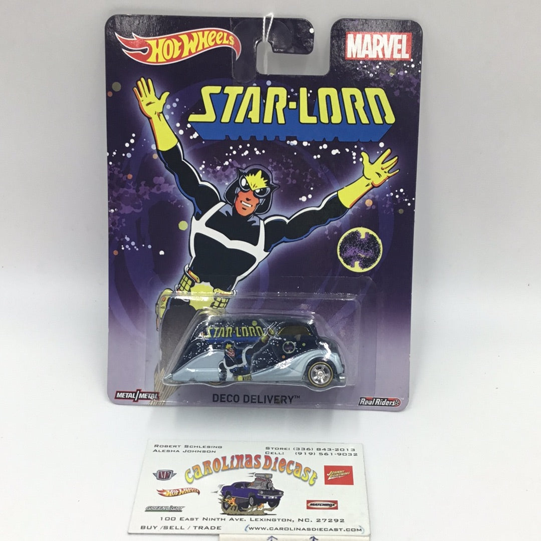 Hot wheels pop culture marvel Deco Delivery Star-Lord G3