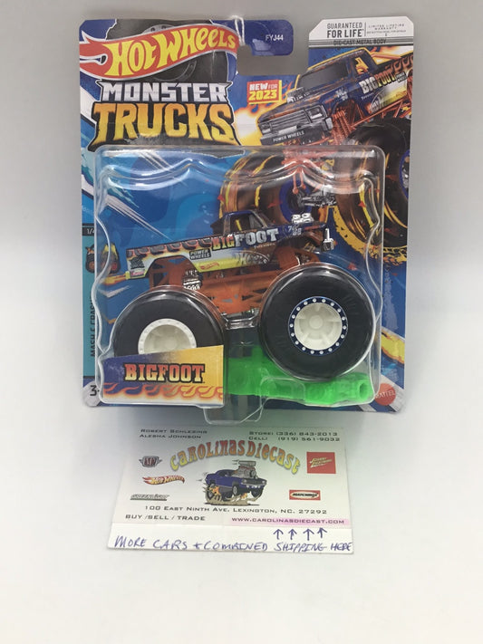 2023 Hot wheels monster Trucks Bigfoot 1/4 132A