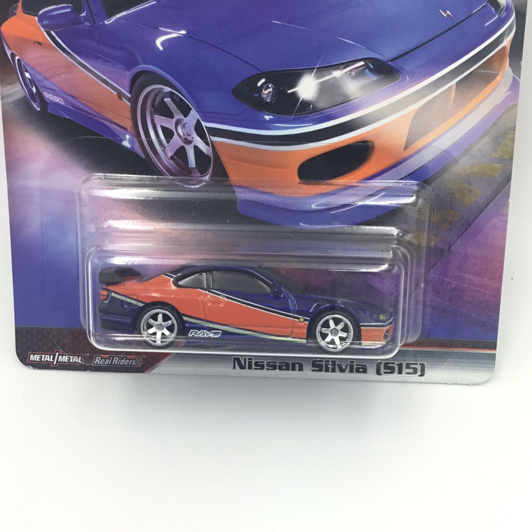 Hot wheels premium fast and furious Fast Imports 2/5 Nissan Silvia (S15) L5