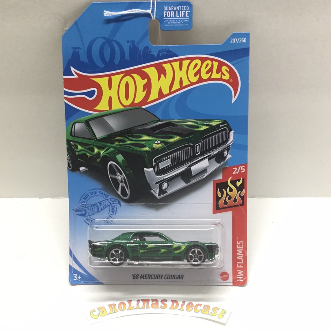 2021 hot wheels L case #207  68 Mercury Cougar 41C