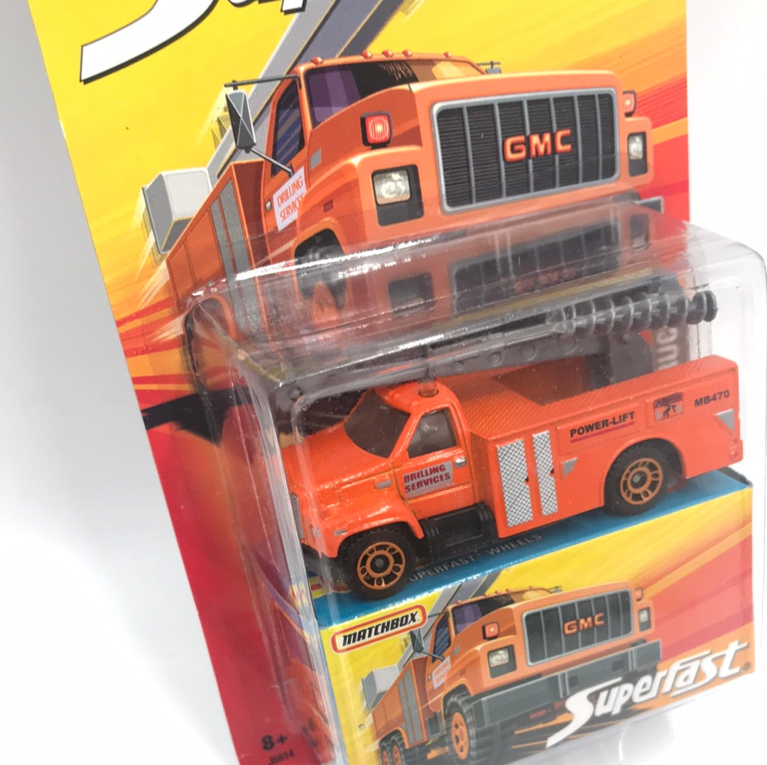 Matchbox Superfast #65 GMC Bucket Truck limited to 15,500 (S3)