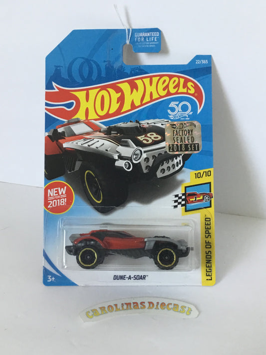 2018 Hot Wheels #22 Dune-A-Soar Factory sealed sticker WW2