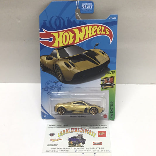 2021 hot wheels Q case #244 Pagani Huayra S1