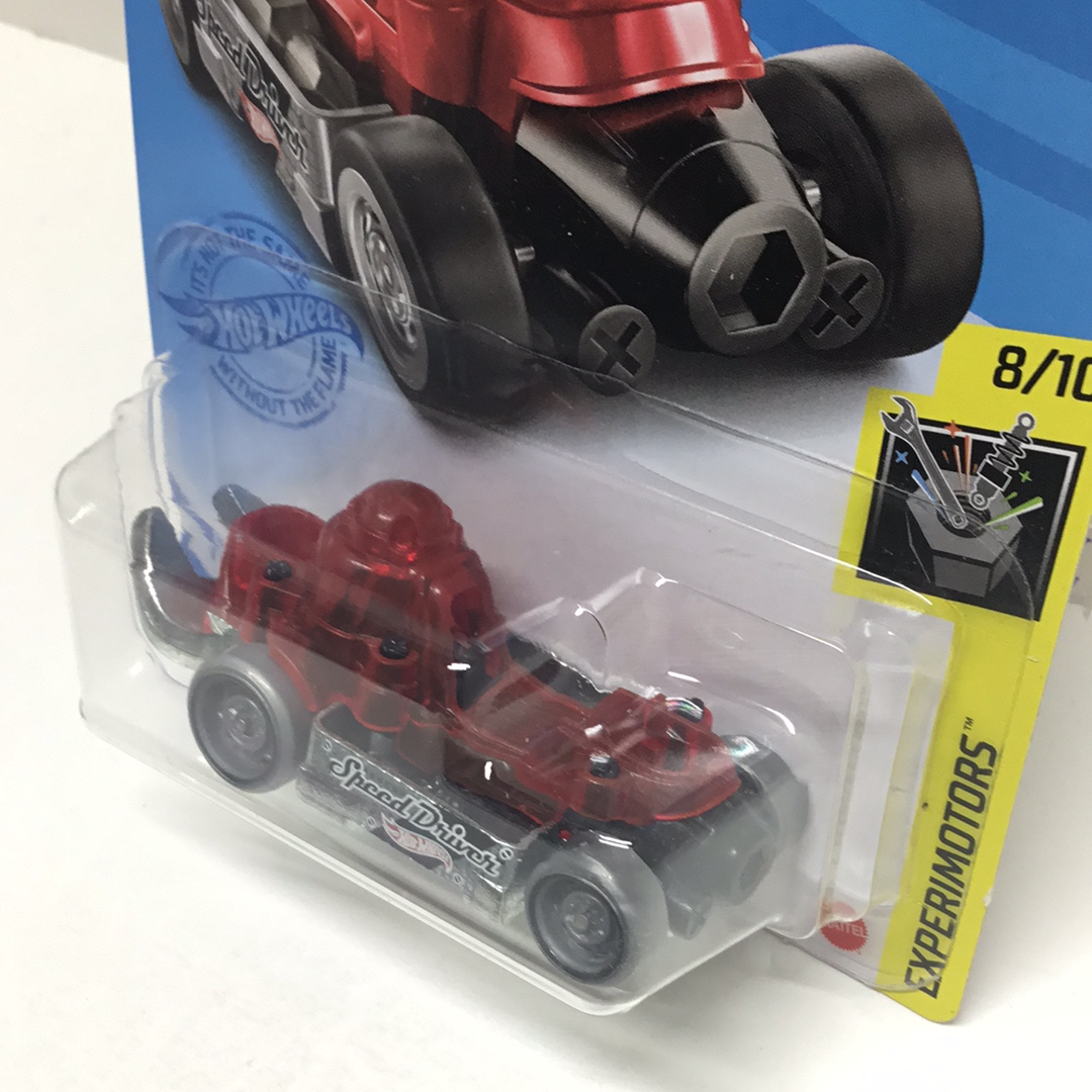 2021 hot wheels #82 Speed Driver red QQ8