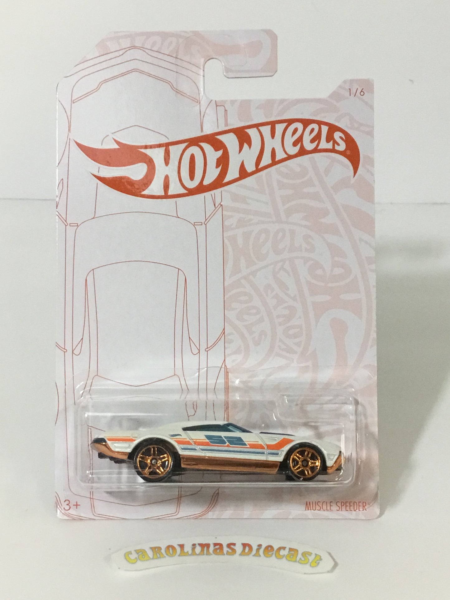 Hot wheels Satin and pearl Muscle speeder