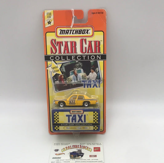 Matchbox Star Car Collection Taxi Sunshine Cab #804 5G6