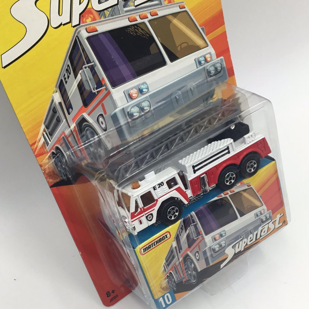 Matchbox Superfast #10 Fire Truck T1