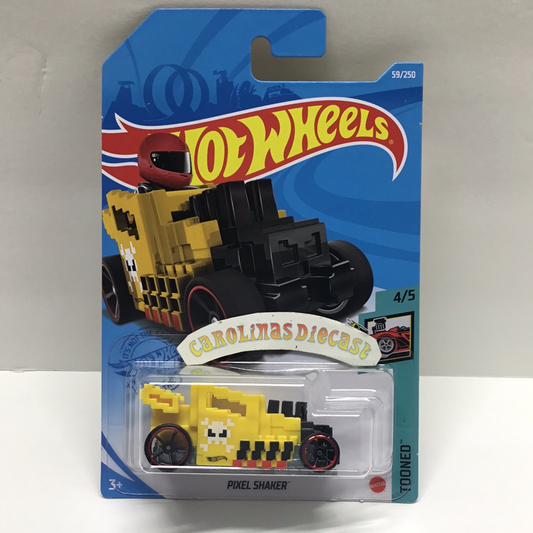 2021 hot wheels C case #59 Pixel Shaker yellow OO6