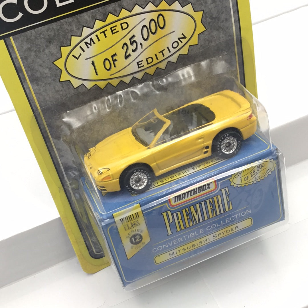 Matchbox Premiere Convertible Collection Series 12 Mitsubishi Spyder 5E3