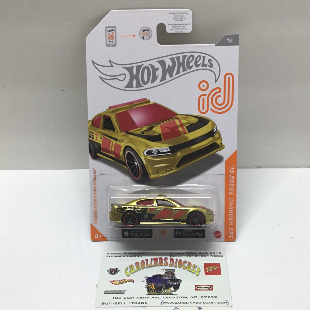 2021 Hot Wheels ID #7 15 Dodge Charger SRT chase 7/8 160E