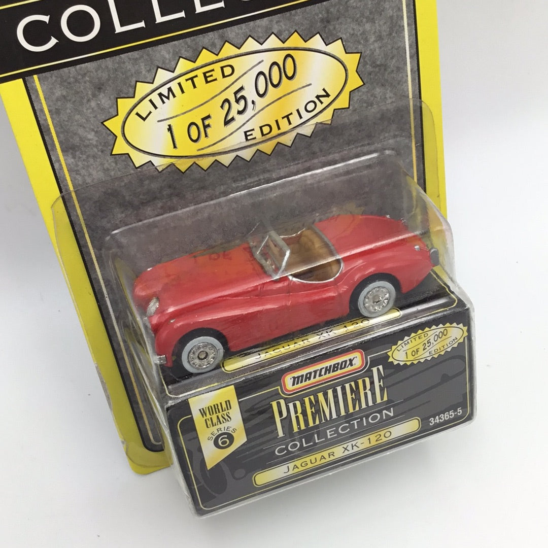 Matchbox Premiere series 6 Jaguar XK-120 red 5E7