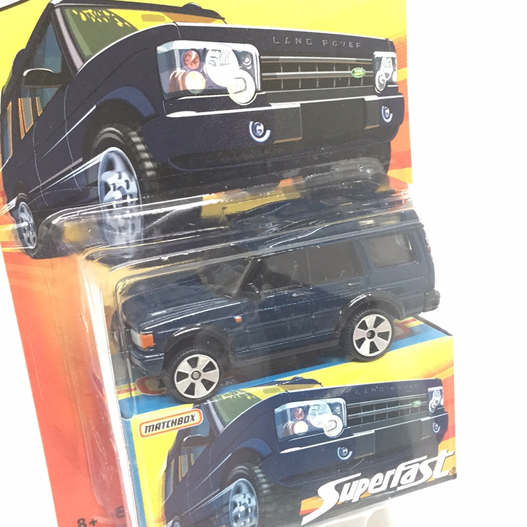 Matchbox Superfast #51 land rover discovery blue limited to 15,500 Vhtf (R1)