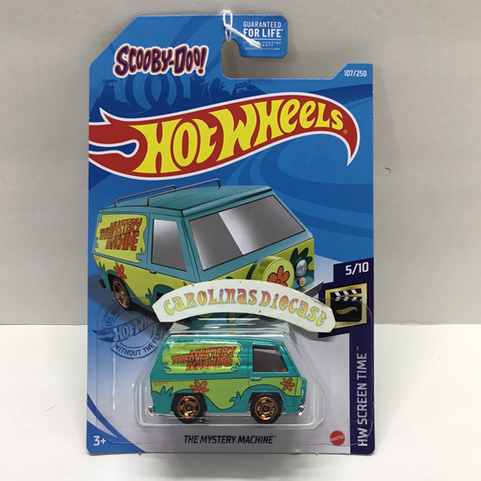 2021 hot wheels  #107 The Mystery Machine Scooby-Doo DD1