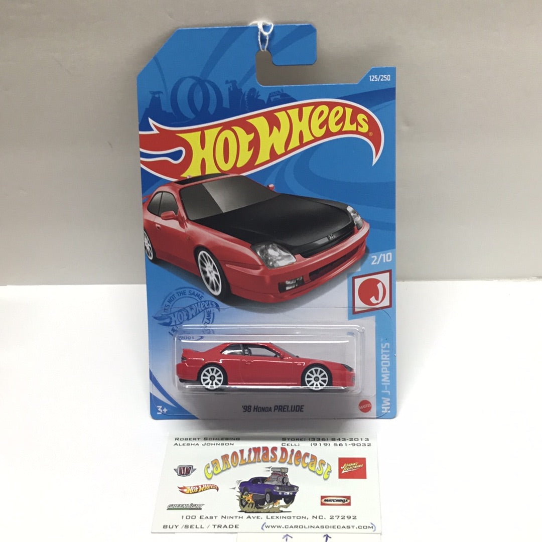 2021 hot wheels P case #125 98 Honda Prelude red 76E