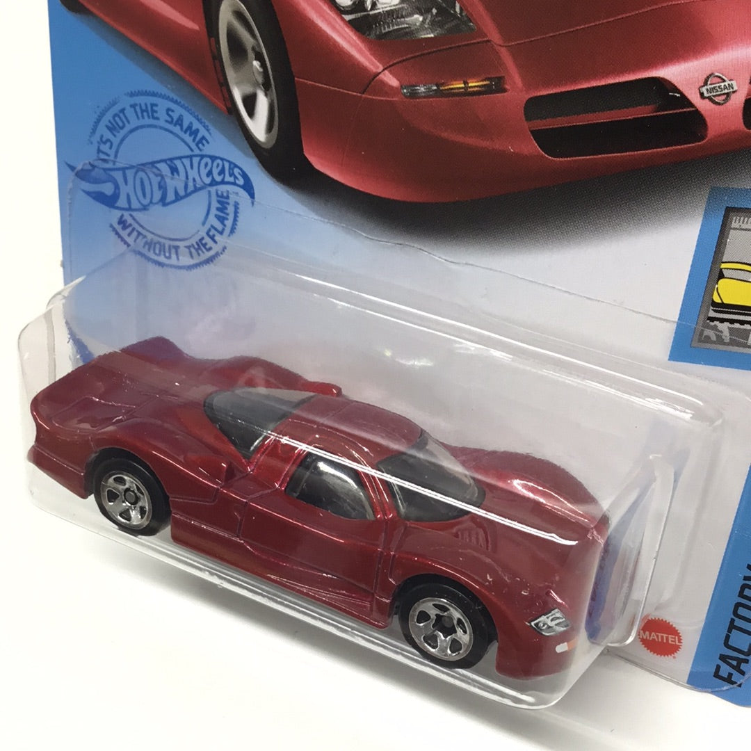 2021 hot wheels N case #138 Nissan R390 GTI red S5