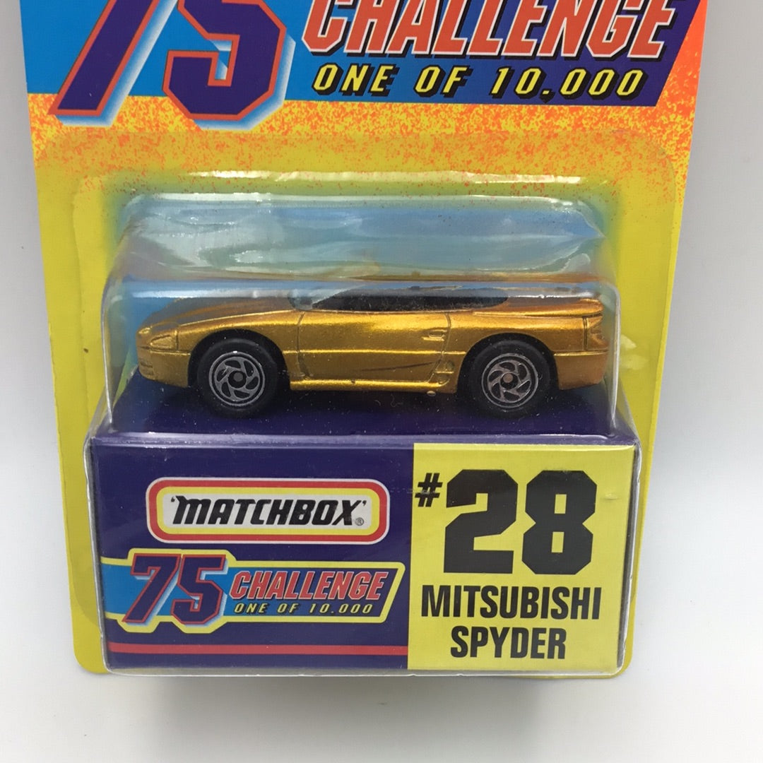Matchbox 75 Challenge #28 Mitsubishi Spyder 5C8