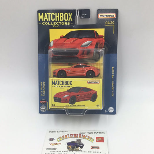 2022 matchbox Collectors #4 2015 Jaguar F-Type Coupe 170D