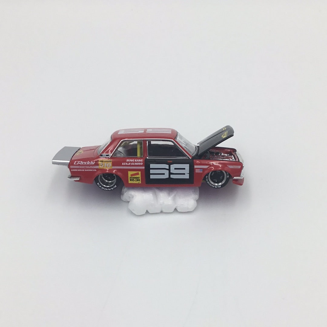 Mini GT Kaido House 1:64 510 Pro Street red #3