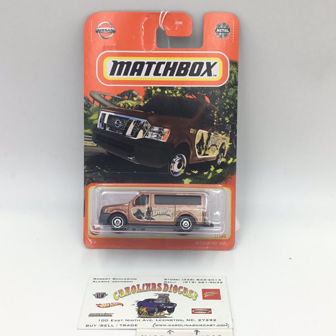 2022 matchbox  #1 Nissan NV Van 81H