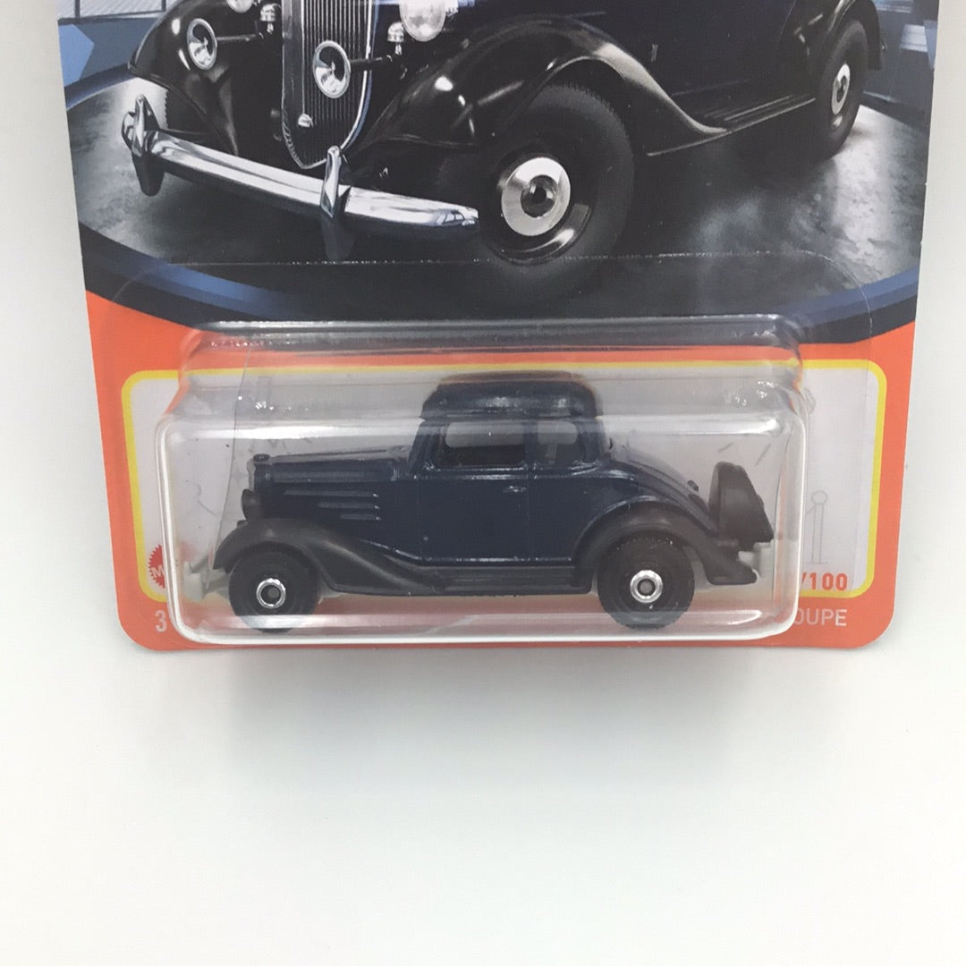 2022 matchbox  #71 1934 Chevy master coupe blue 14i