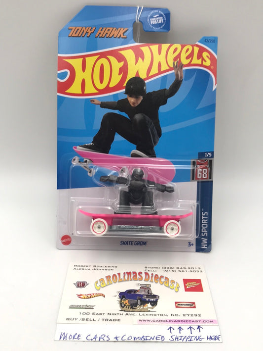 2023 hot wheels A B case #42 Skate Grom 121H