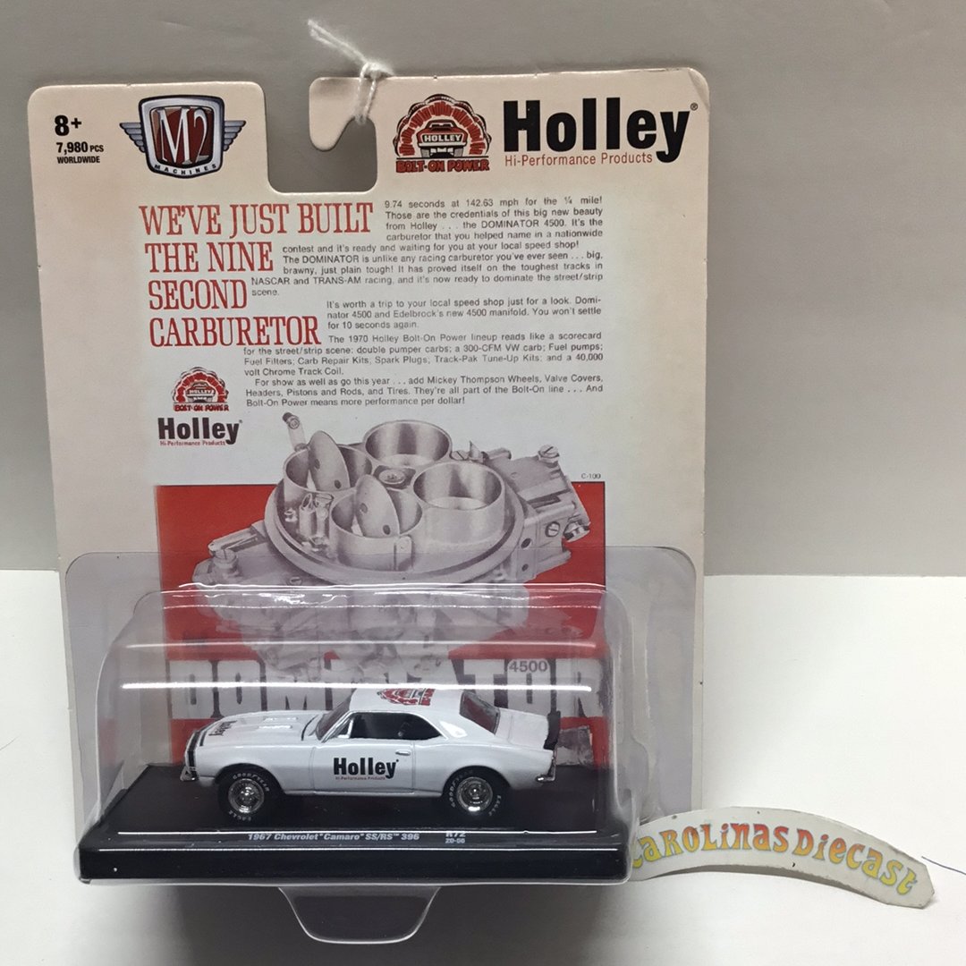 M2 Machines auto-drivers 1967 Chevrolet Camaro SS/RS 396 Holley