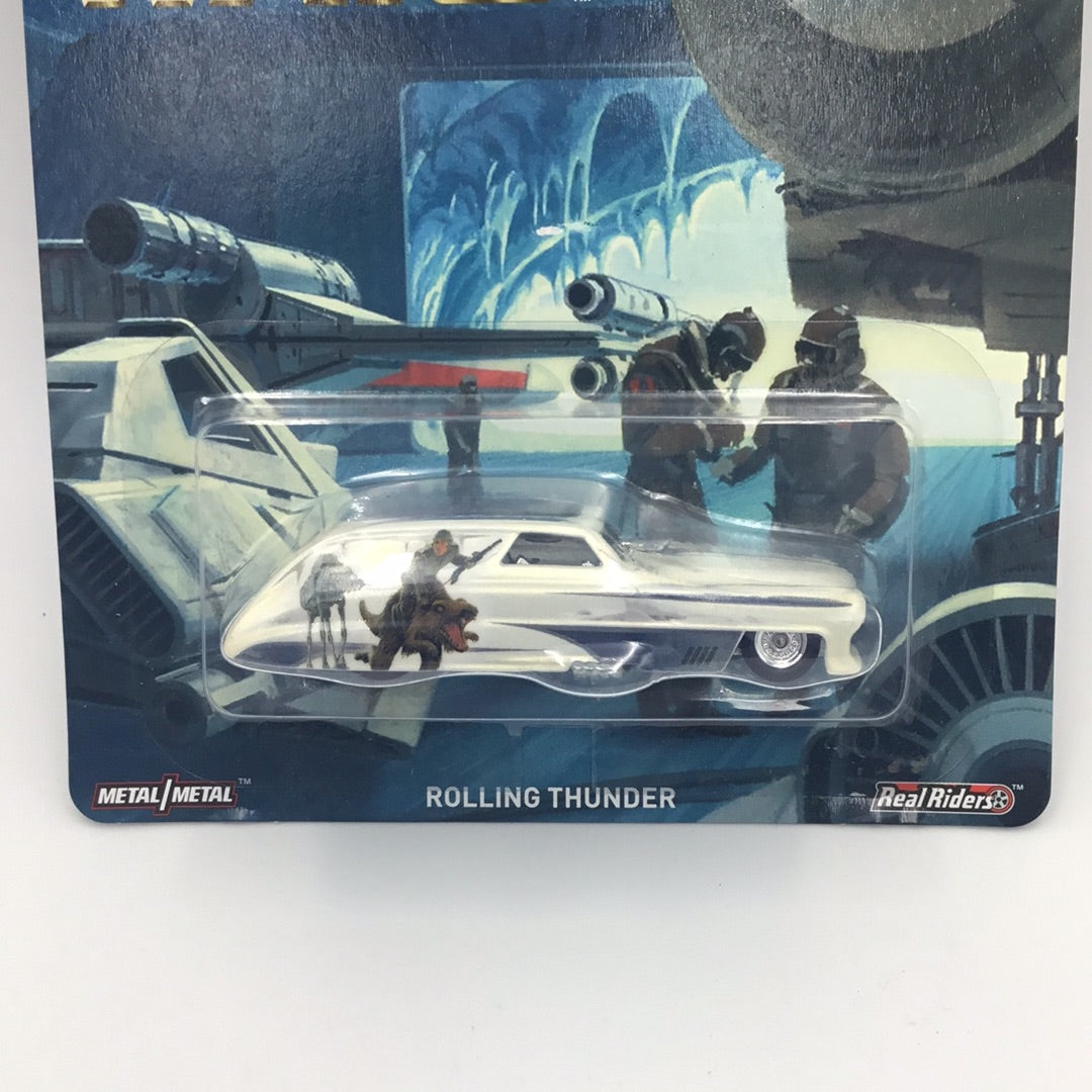 Hot wheels pop culture Star Wars Ralph McQuarrie rolling Thunder bad card 270A