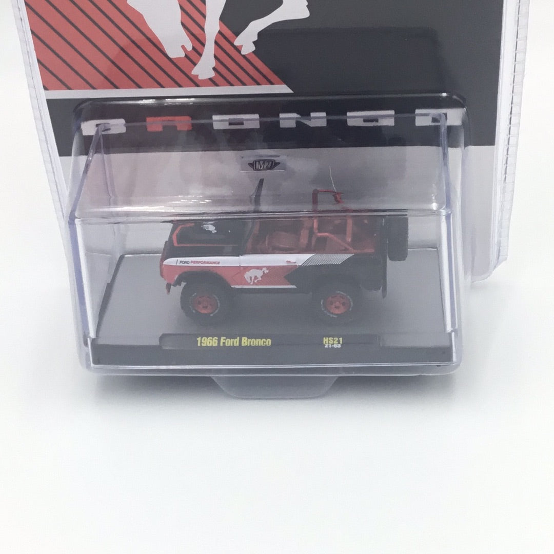 M2 Machines 1966 Ford Bronco HS21 CHASE -  1:64 Hobby Exclusive