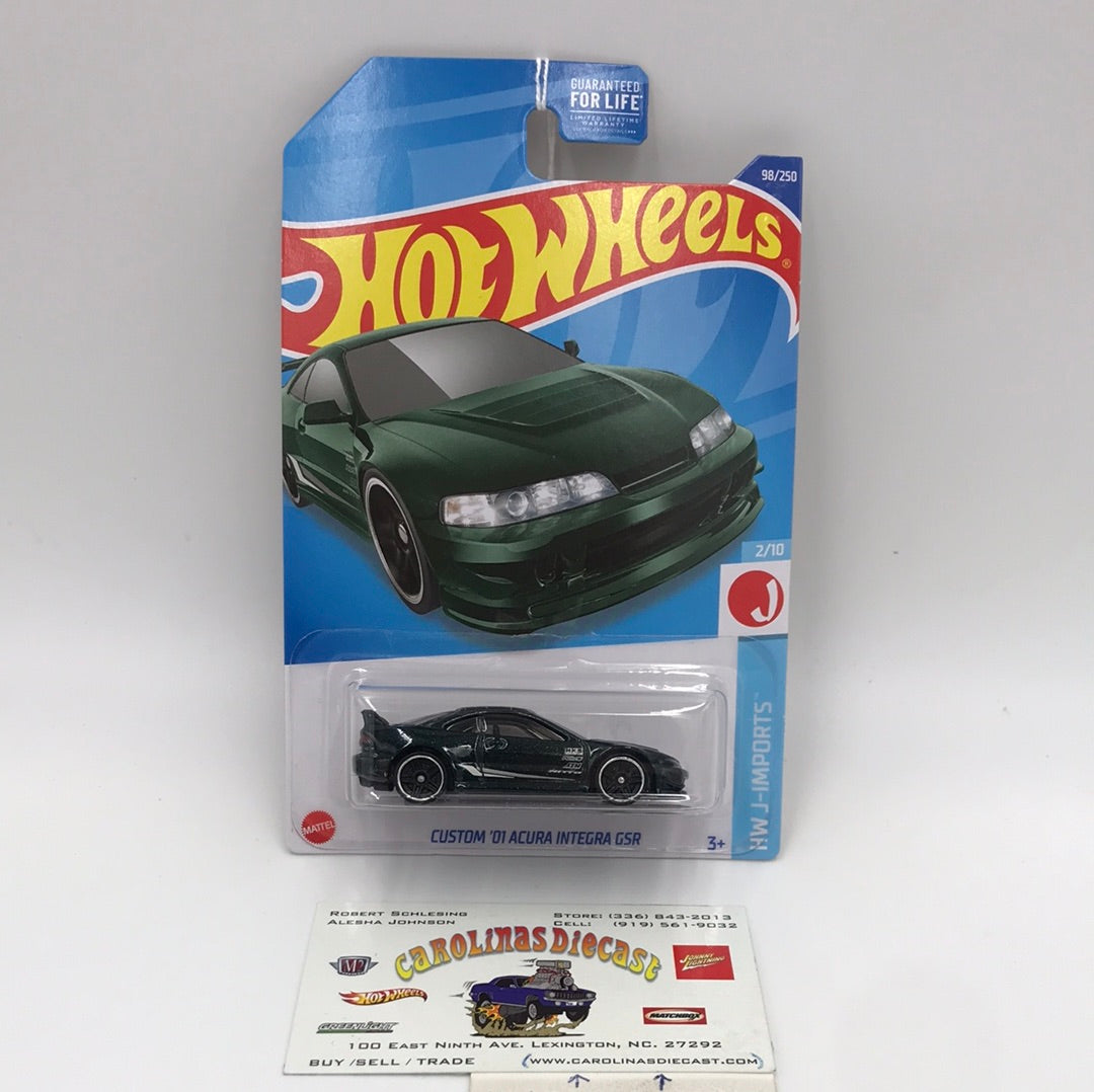 2022 hot wheels #98 Custom 01 Acura Integra GSR 79B