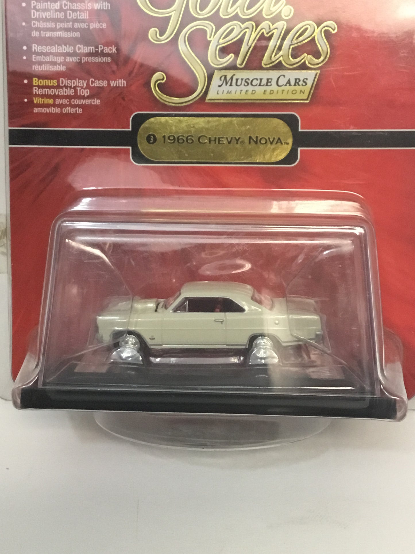 Johnny Lightning Gold series muscle cars 1966 Chevy nova  (6B5)