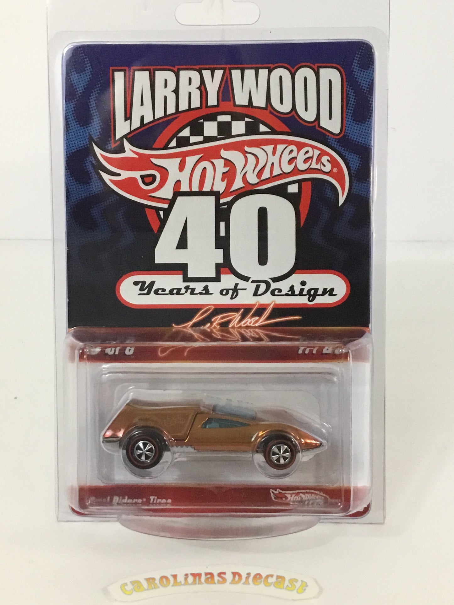Hot wheels Larry wood 40 yrs of design Tri Baby rlc ?/8500