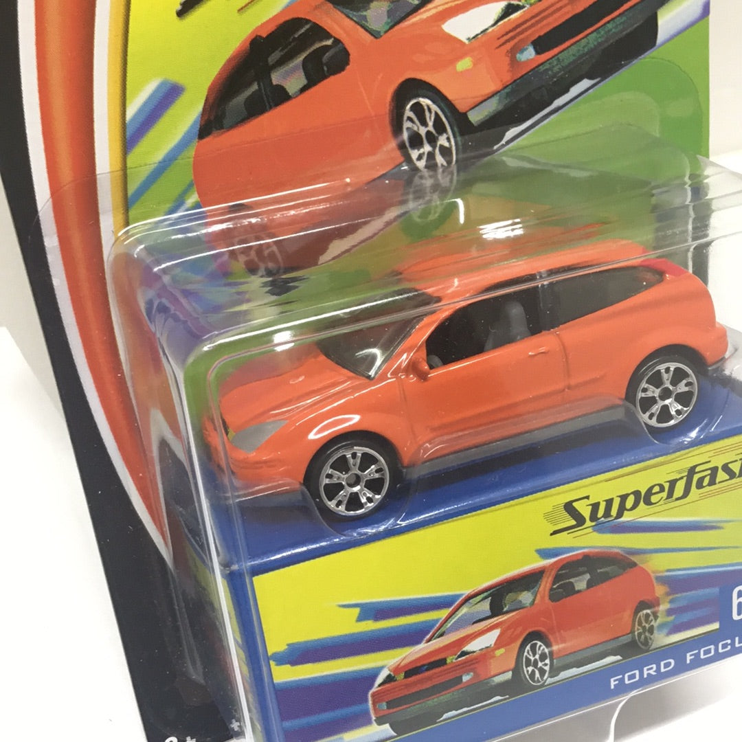 Matchbox Superfast #63 Ford Focus orange limited to 15,000  (Q4)