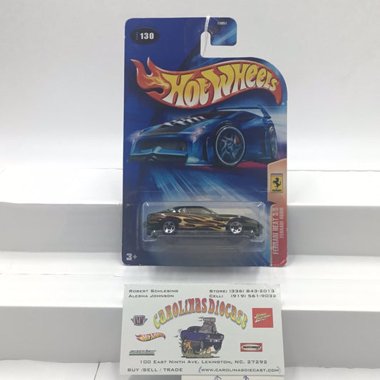 2004 Hot Wheels Ferrari Heat 3/5 Ferrari 456M #130 QQ7