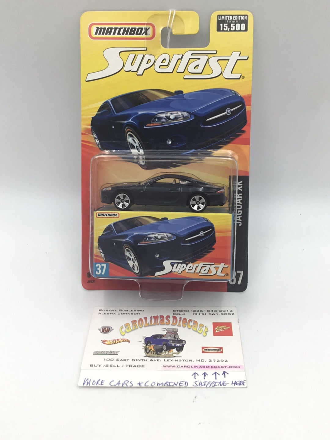 Matchbox Superfast #37 Jaguar XK limited to 15,500 Q5