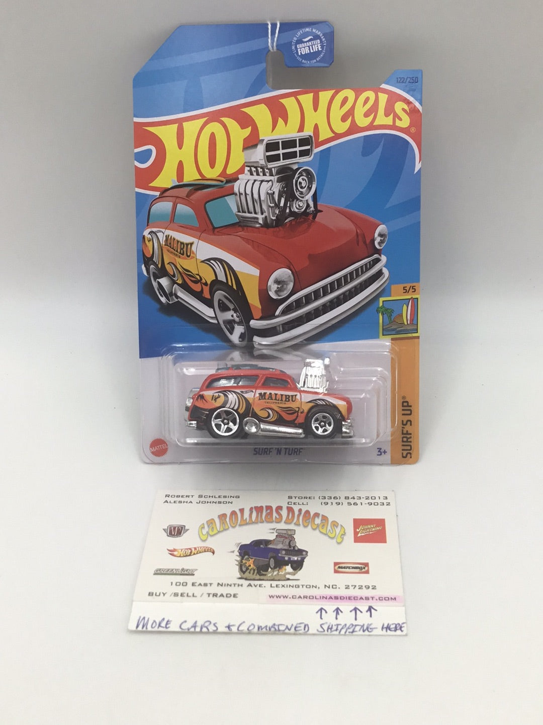 2023 hot wheels E case #122 Surf N Turf SS9