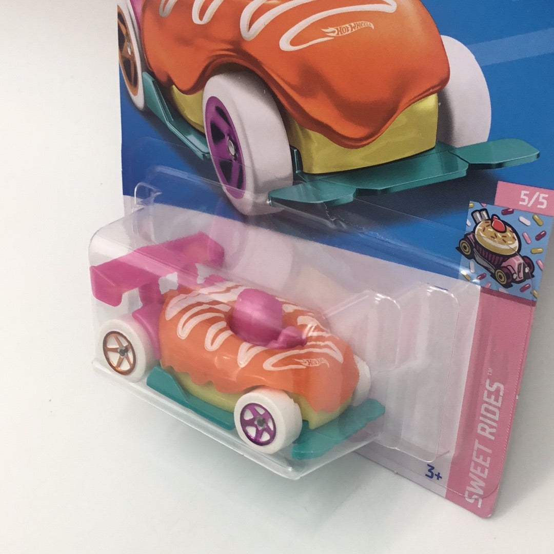 2023 hot wheels F case treasure hunt #129 Donut Drifter Y4